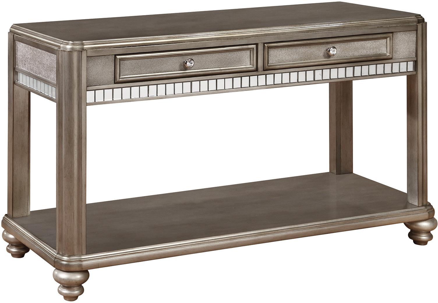 Coaster 70461 Sofa Table with 2 Drawers Value City Furniture Sofa